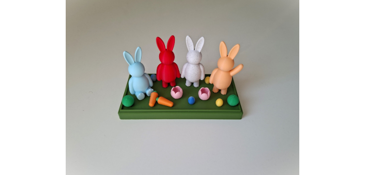 Húsvéti nyuszi család